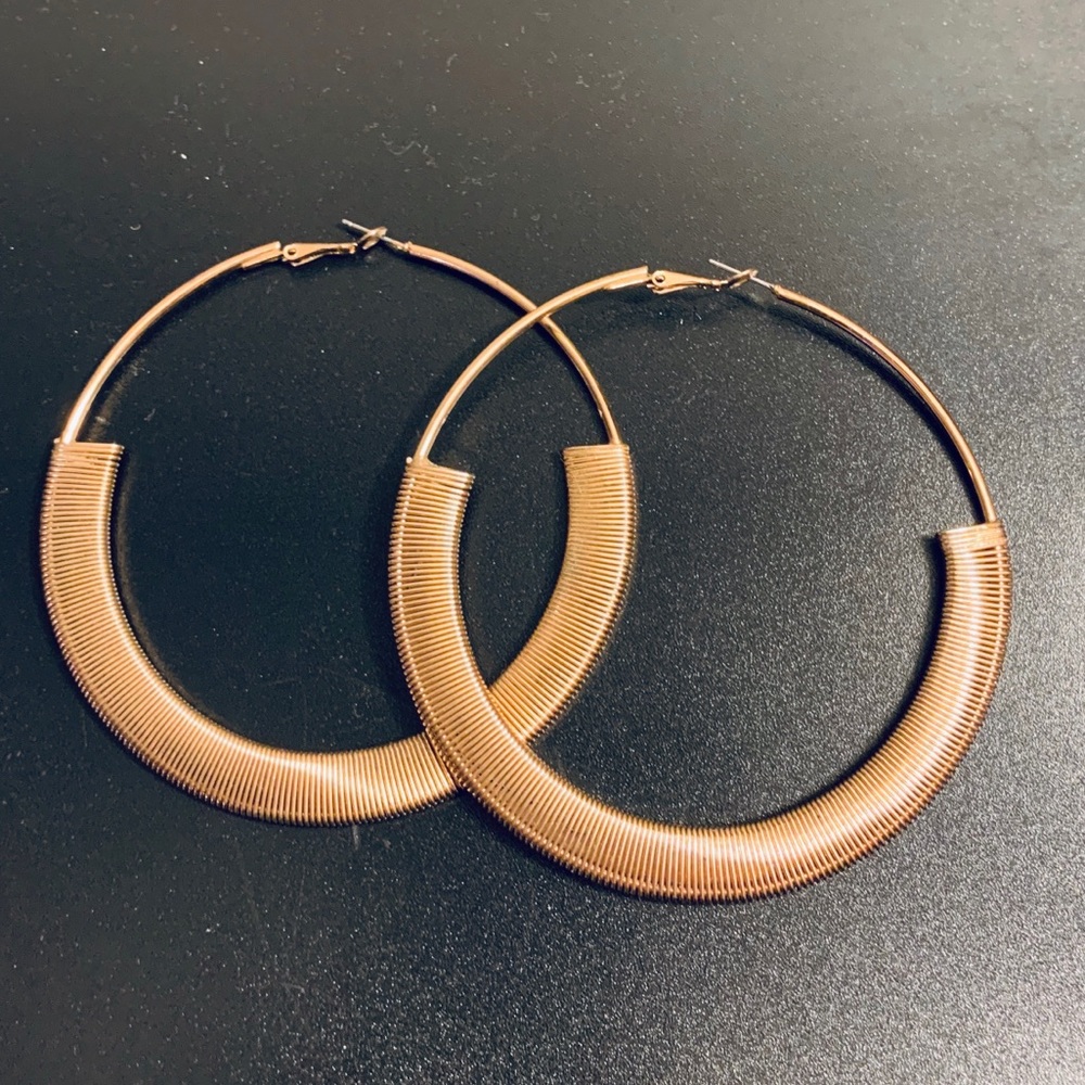 Large Gold Hoops earrings